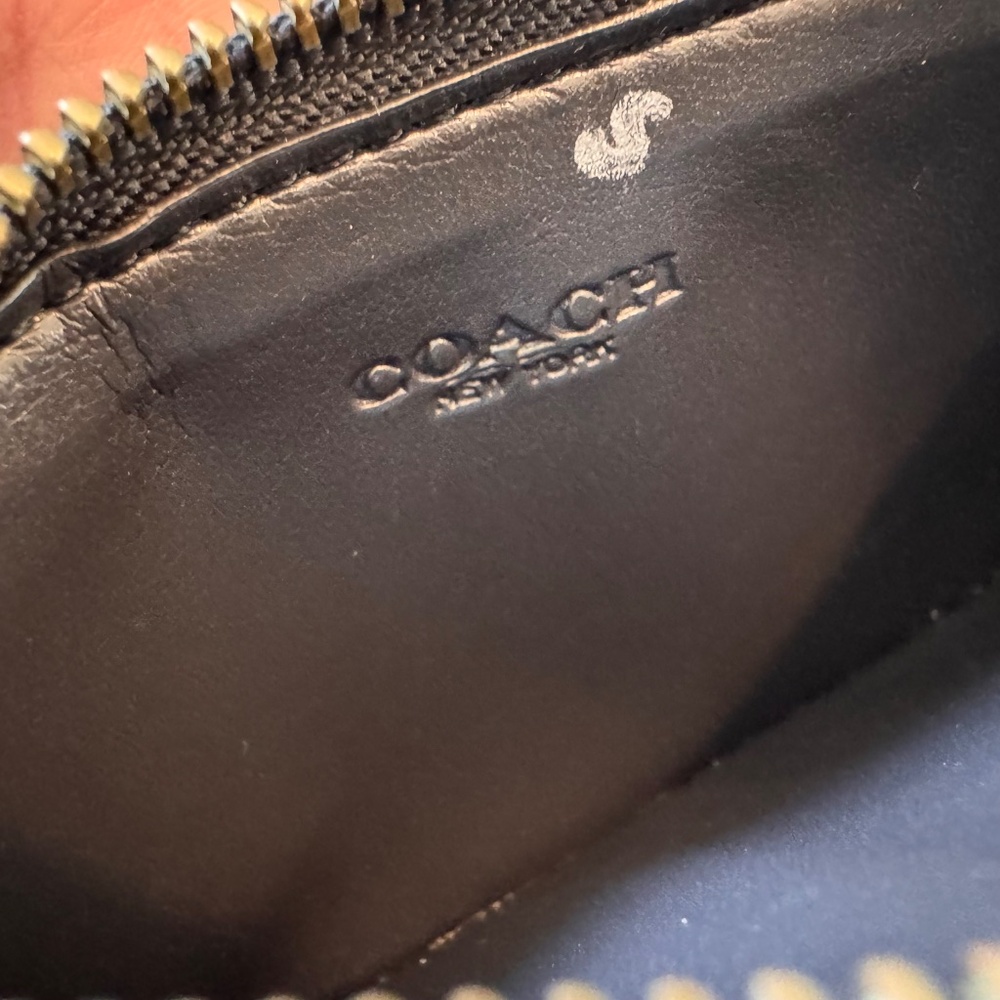 SAMPLE Coach Rexy Zip Cardcase SAMPLE - Picture 4 of 5